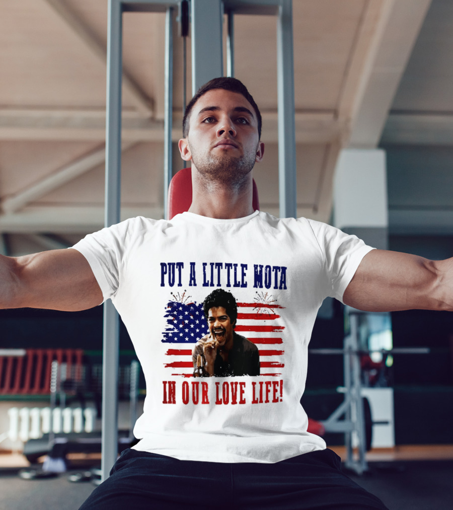 Patriotic La Bamba Put A Little Mota In Our Love Life July 4th Celebration T-Shirt