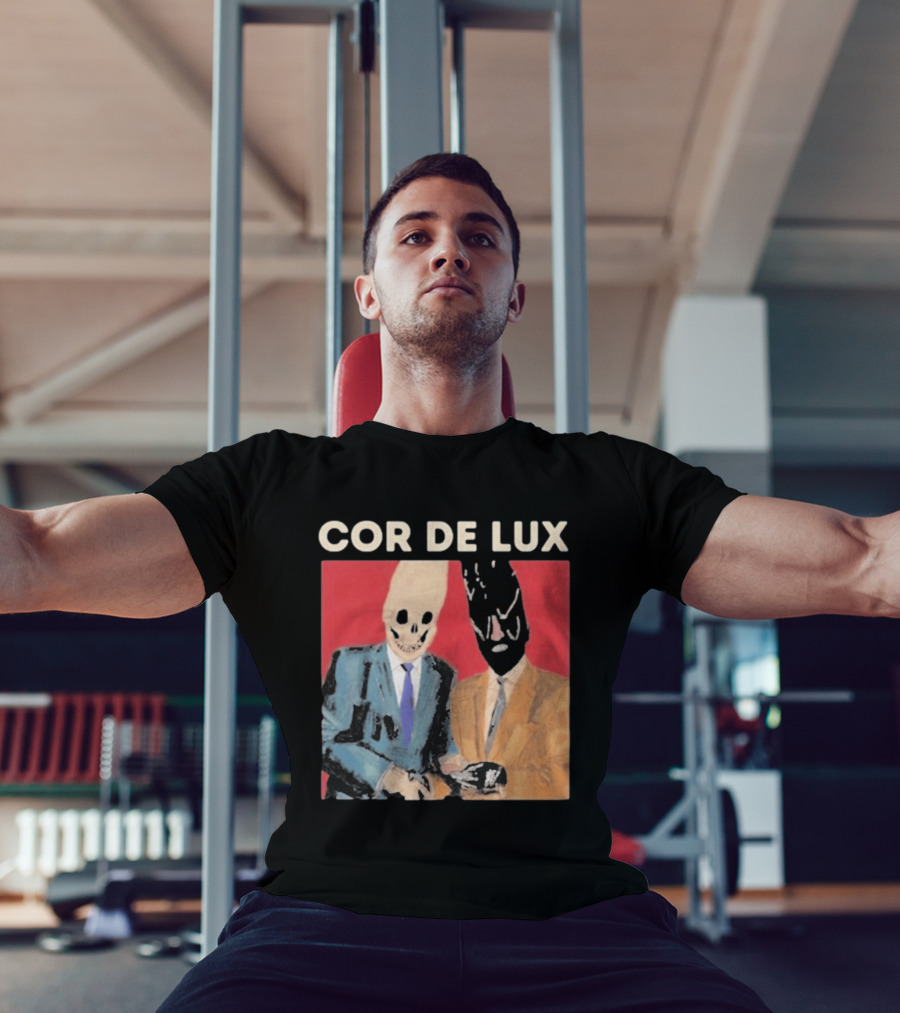 COR DE LUX Surreal Suited Figures T-Shirt