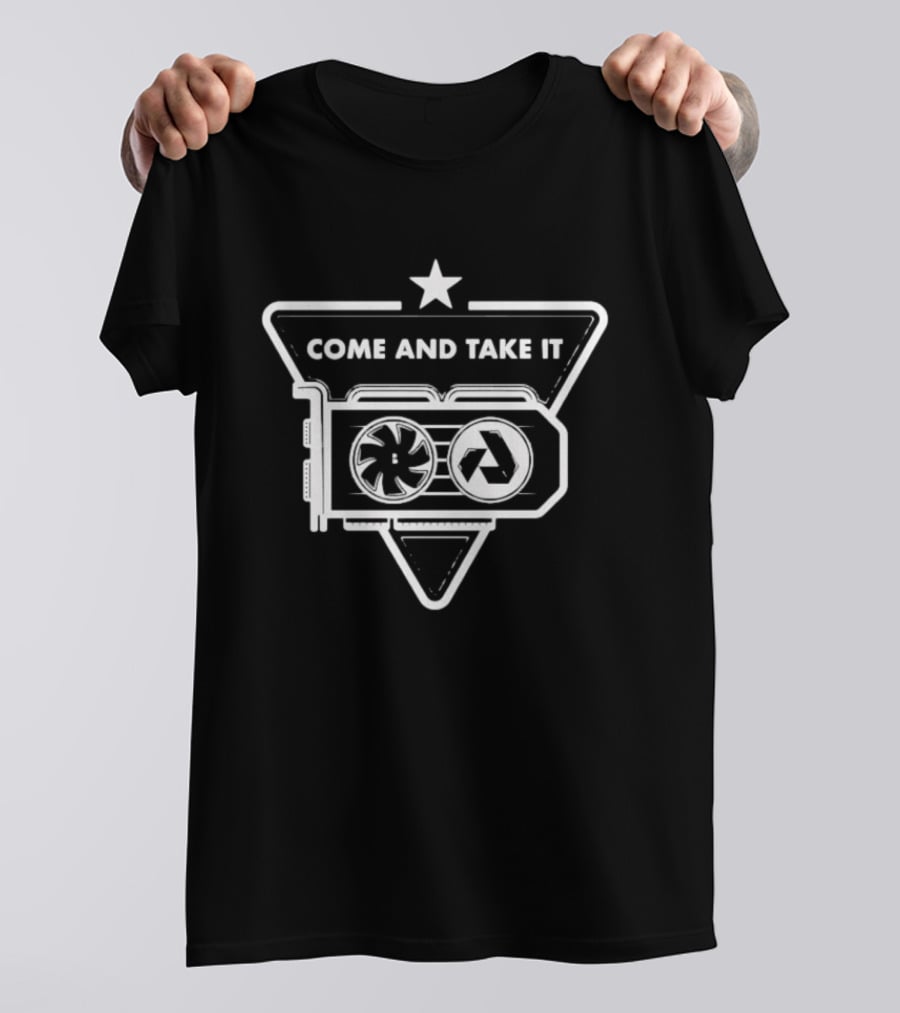Come And Take It Akash Bitcoin Crypto Graphic Card T-Shirt