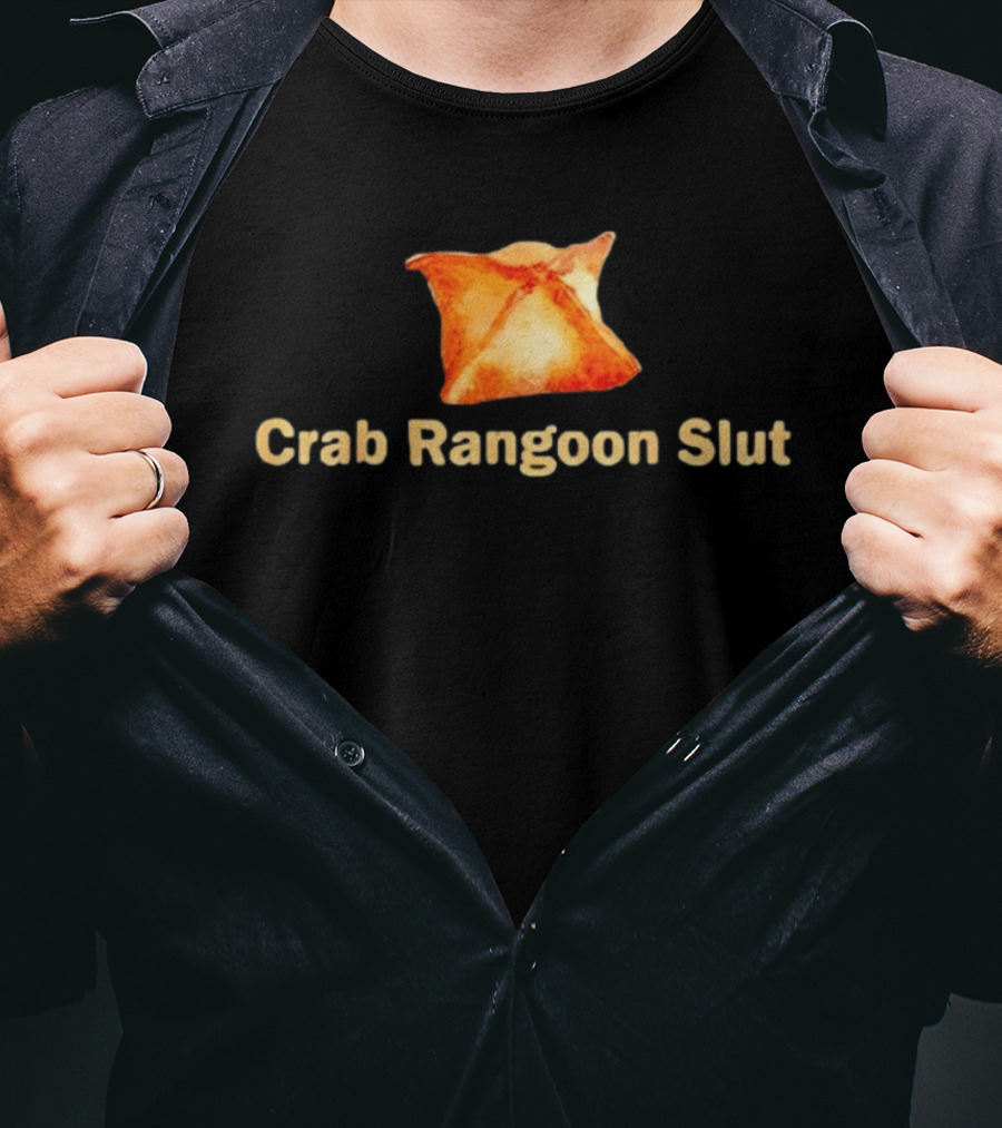 Crab Rangoon Slut Food Chinese Takeout T-Shirt