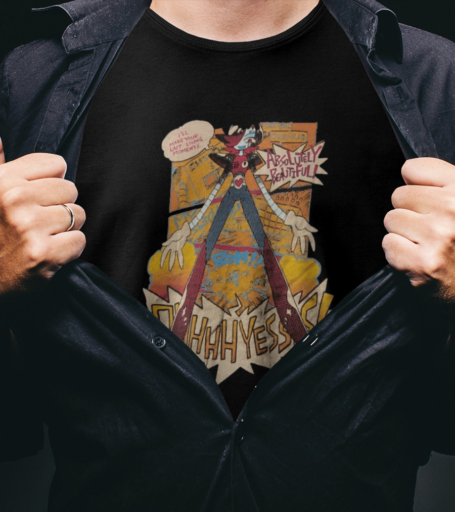 Oops! Absolutely Beautiful Mettaton Ohhh Yesss Undertale RPG T-Shirt