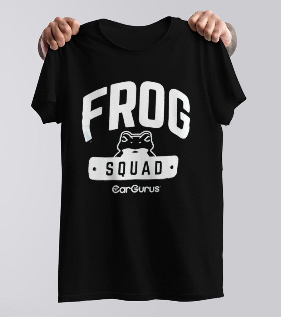 Frog Squad CarGurus Vintage Style Frog Embossed T-Shirt