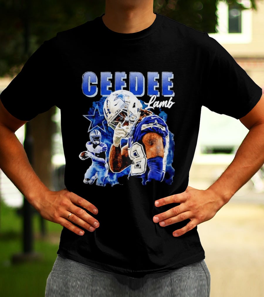 CeeDee Lamb Dallas Cowboys 88 NFL Draft Player 2026 T-Shirt