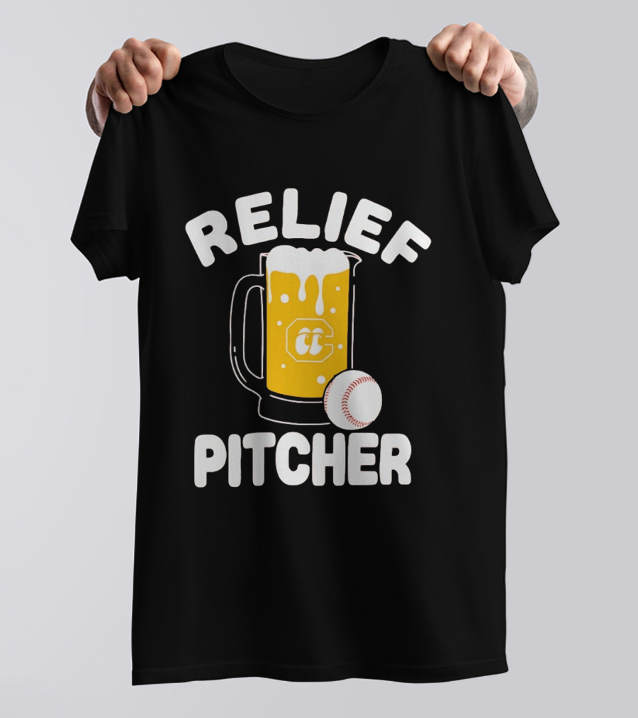 Chattanooga Lookouts Relief Pitcher Beer Baseball C T-Shirt