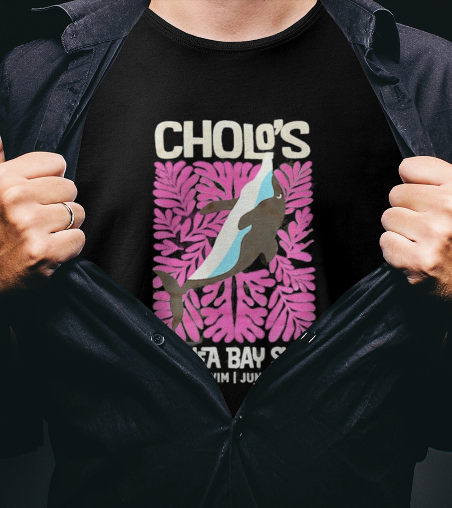 Cholo's Waimea Bay Swim 1.2 Mile Swim June 27 2026 T-Shirt