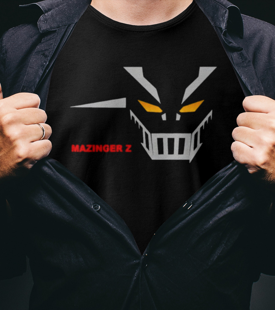 Mazinger Z Robot Face Iconic Mecha Anime T-Shirt