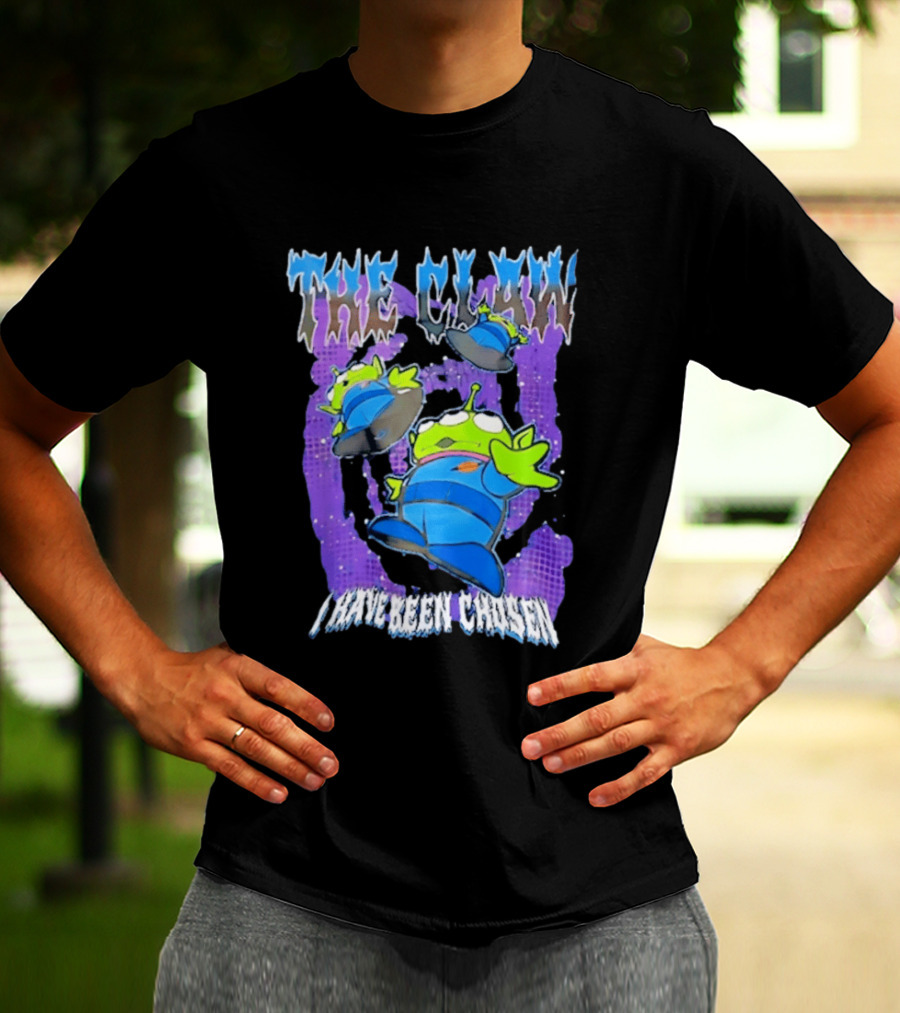 Toy Story Aliens The Claw I Have Been Chosen Pixar Movie Iconic Scene T-Shirt