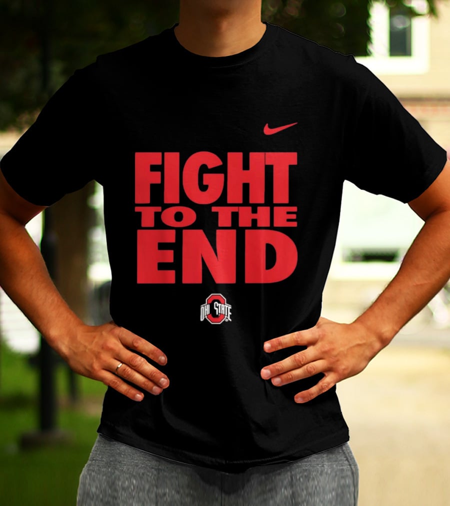 Ohio State Buckeyes Fight To The End Nike Sportswear T-Shirt