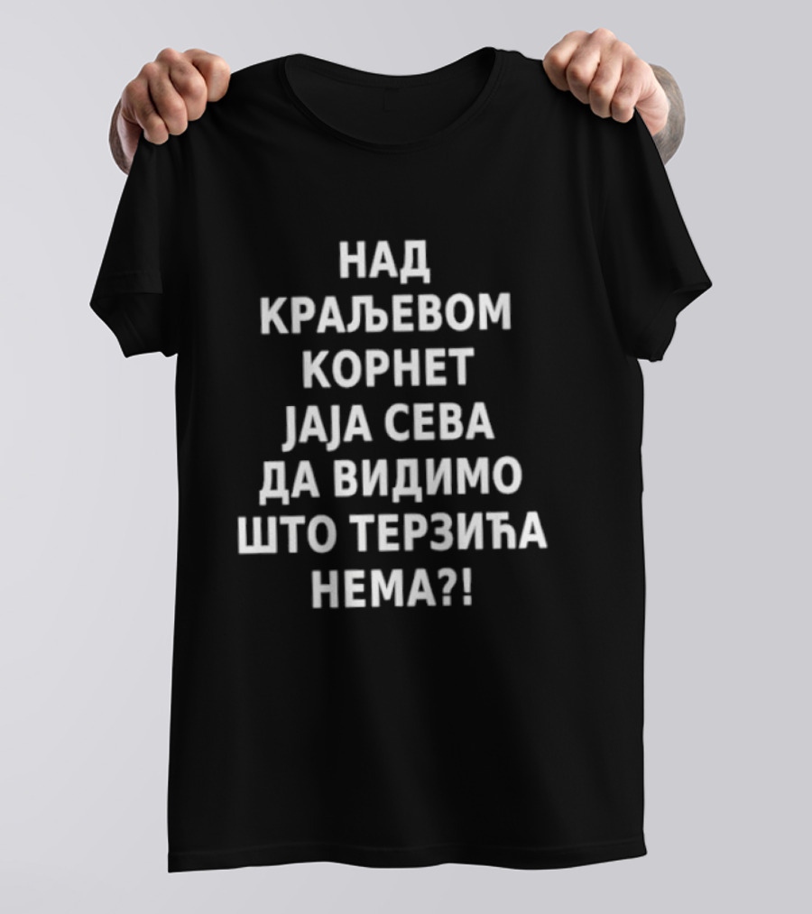Over The King's Egg Let's See What Hema Is Trying To Do Srpski T-Shirt