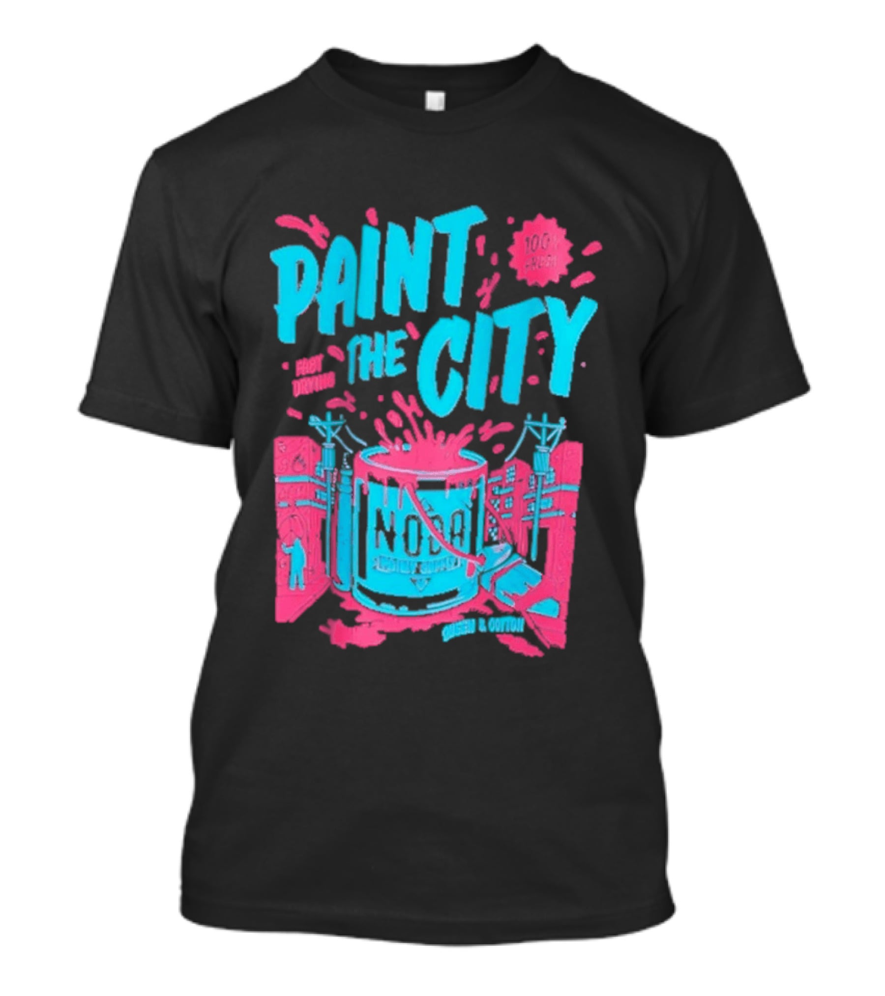 Paint The City Nola New Orleans Drew Orleans T-Shirt