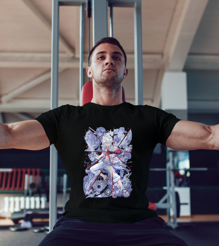 Luffy Gear Fifth Transformation With Crew Fearless Adventure T-Shirt