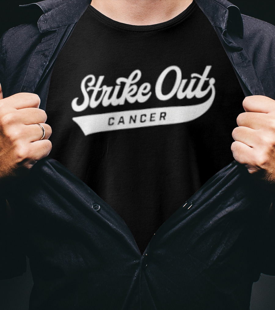 Woo Sox Strike Out Cancer T-Shirt