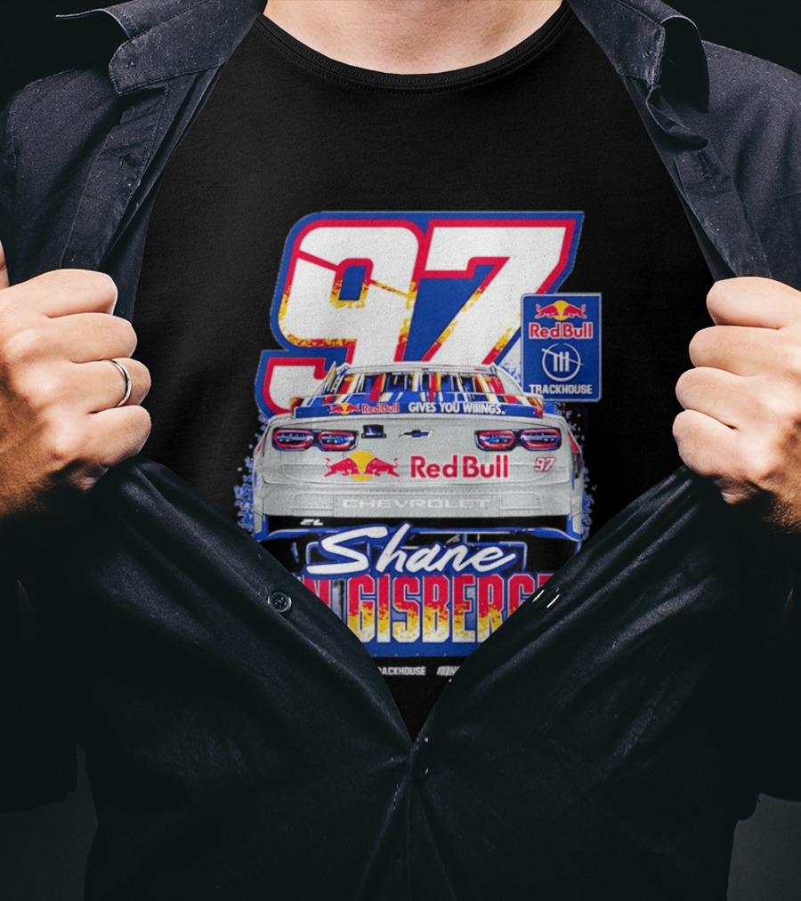 Shane Van Gisbergen 97 Red Bull Trackhouse NASCAR Chevrolet T-Shirt