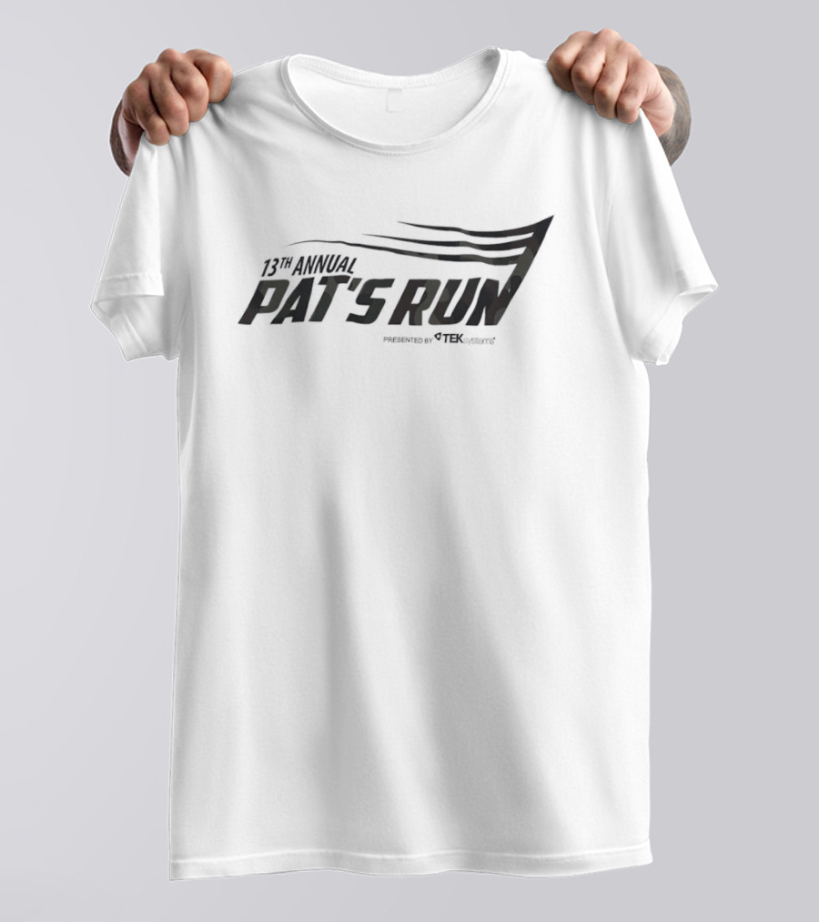 13th Annual Pat's Run Teksystems Event T-Shirt