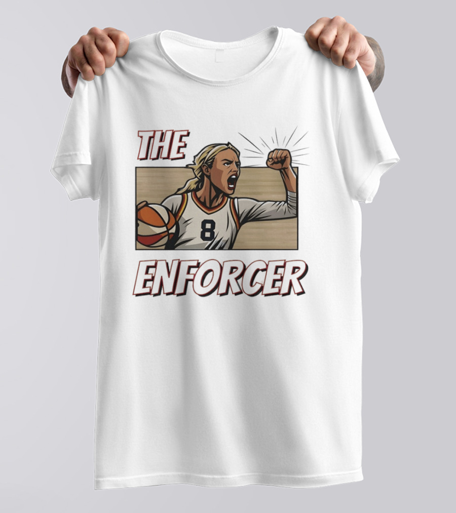 The Enforcer Basketball Player 8 Indiana Star Sophie T-Shirt