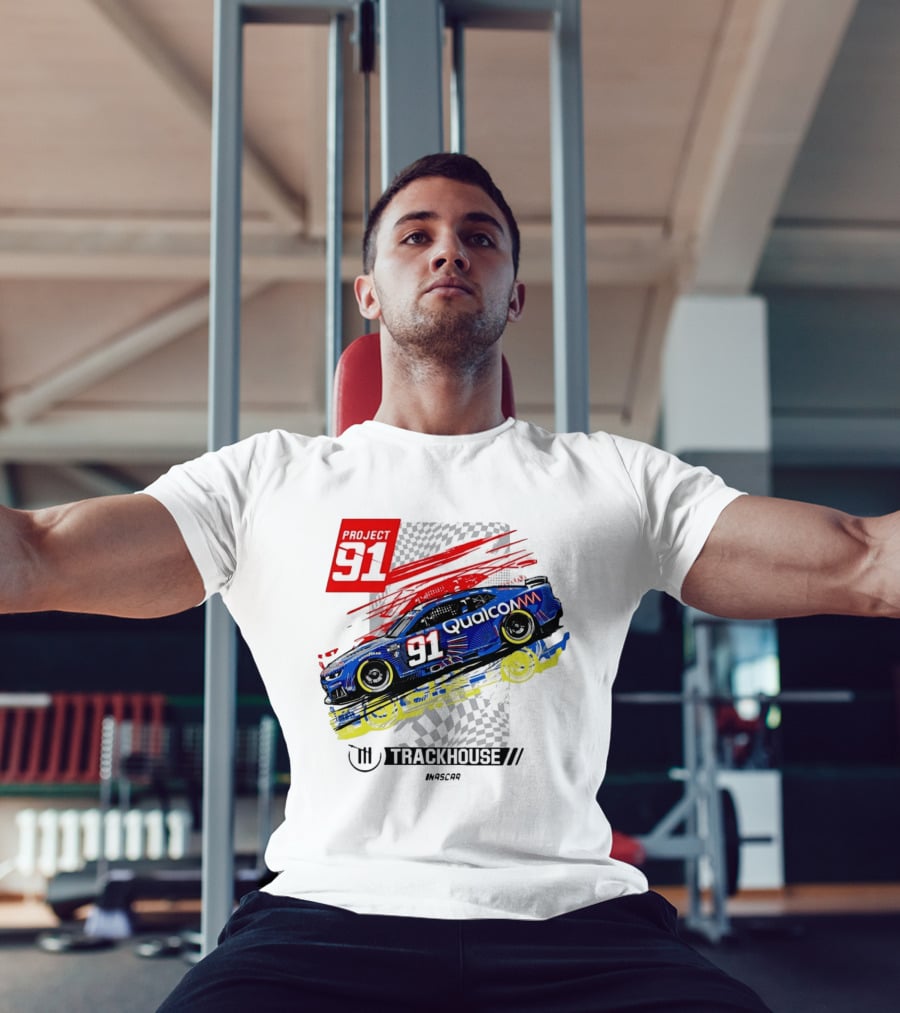 Project 91 Trackhouse Racing Qualcomm NASCAR T-Shirt