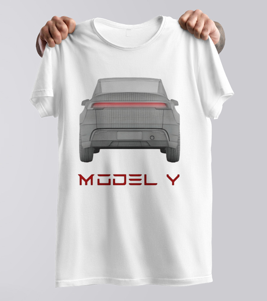 Model Y Tesla Electric Vehicle Car Automotive T-Shirt