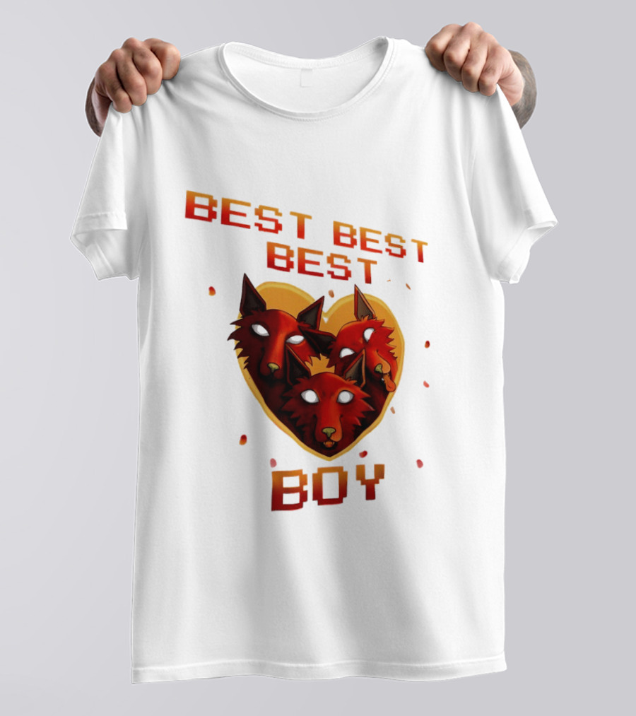BEST BEST BEST BOY Fox Trio T-Shirt