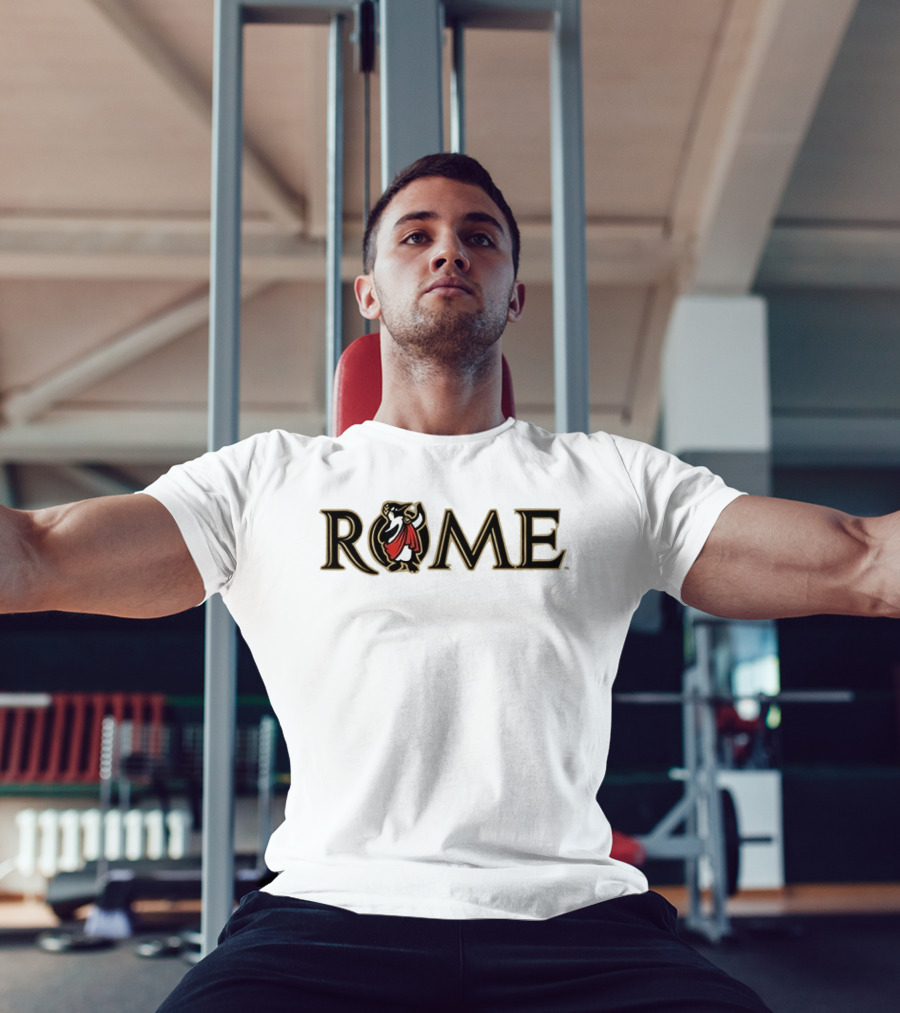 Rome Penguin Animal Gladiator T-Shirt
