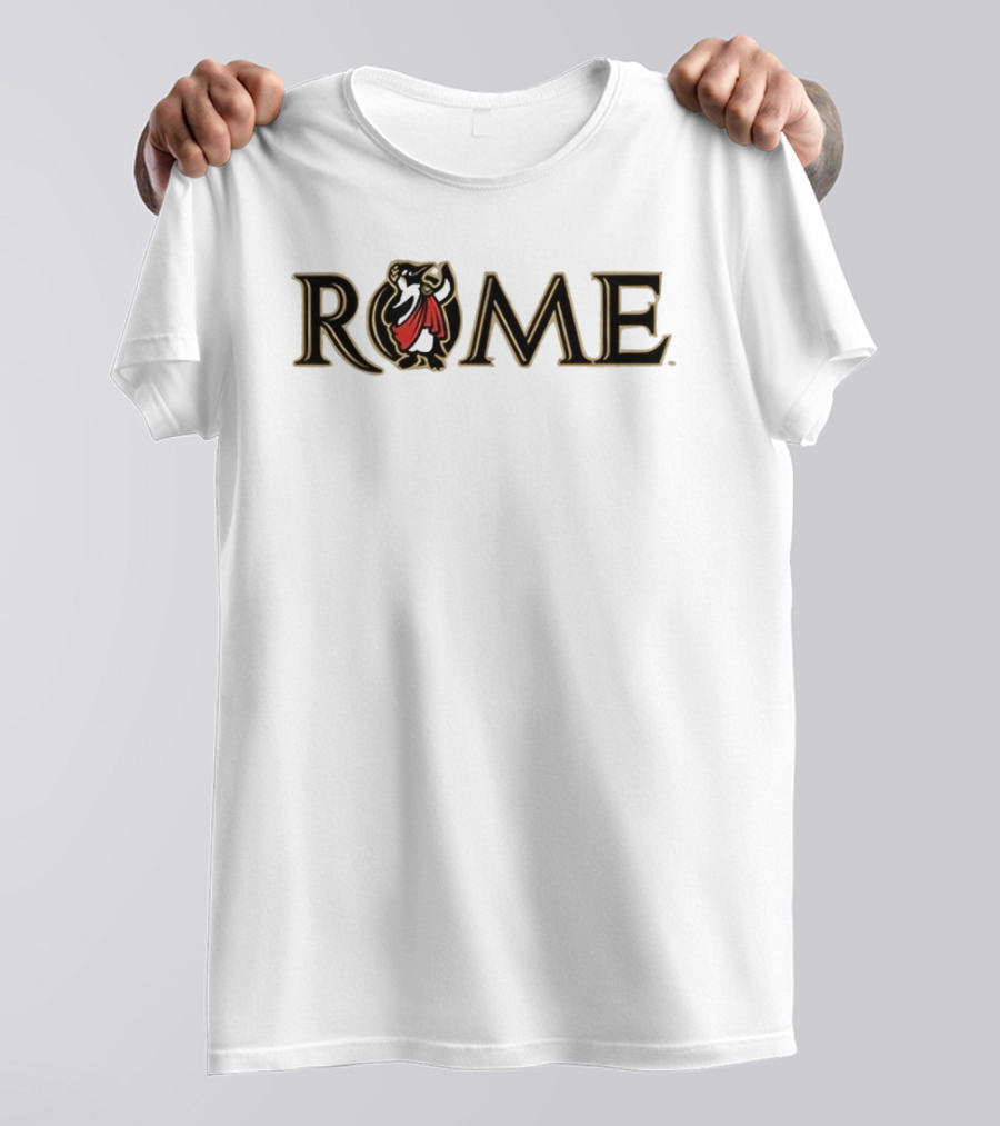 Rome Penguin Animal Gladiator T-Shirt