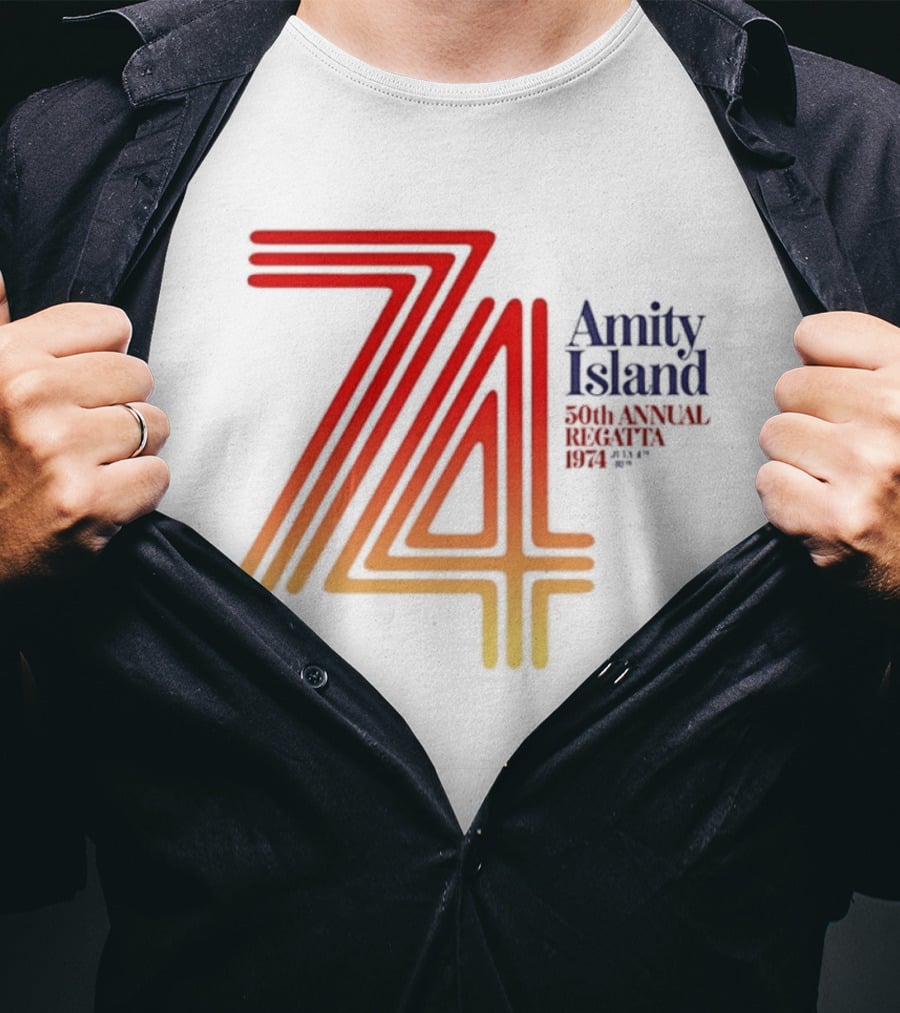 Amity Island 50th Annual Regatta 1974 T-Shirt