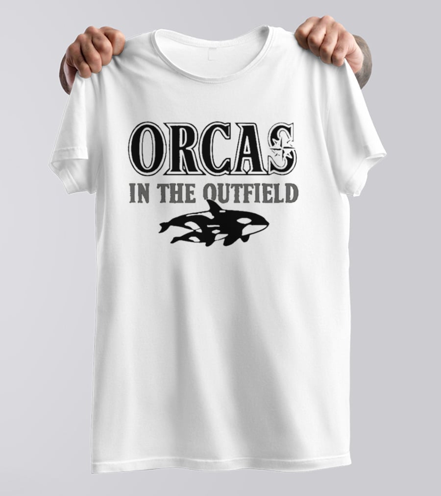Orcas In The Outfield Mariners 2026 T-Shirt