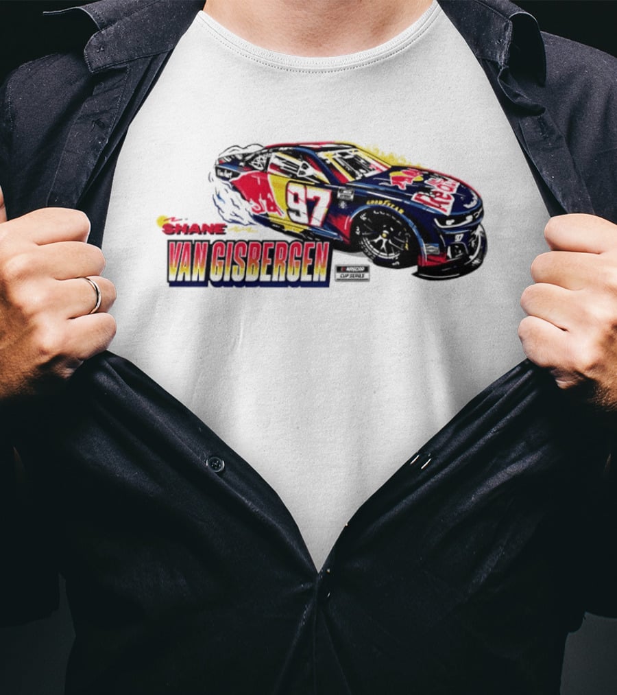 Shane Van Gisbergen 97 Red Bull Sonoma NASCAR Cup Series T-Shirt