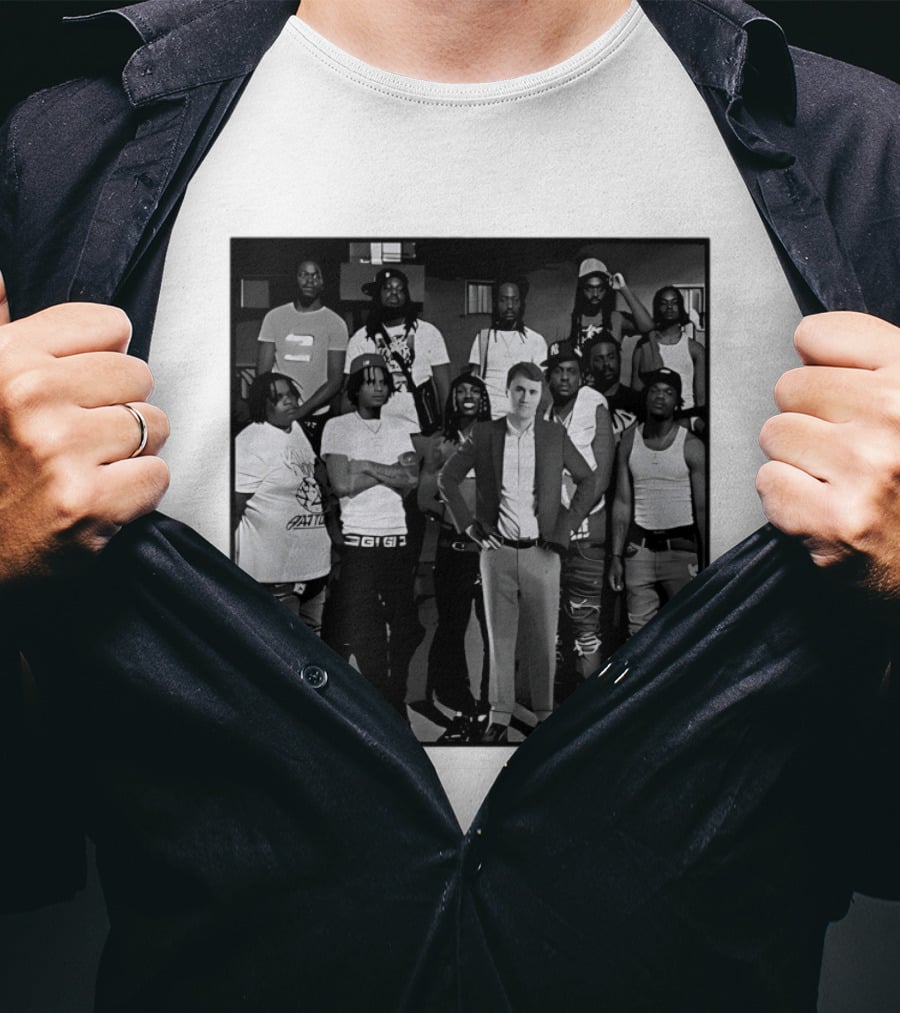 Group Photo Urban Streetwear Crew Team T-Shirt