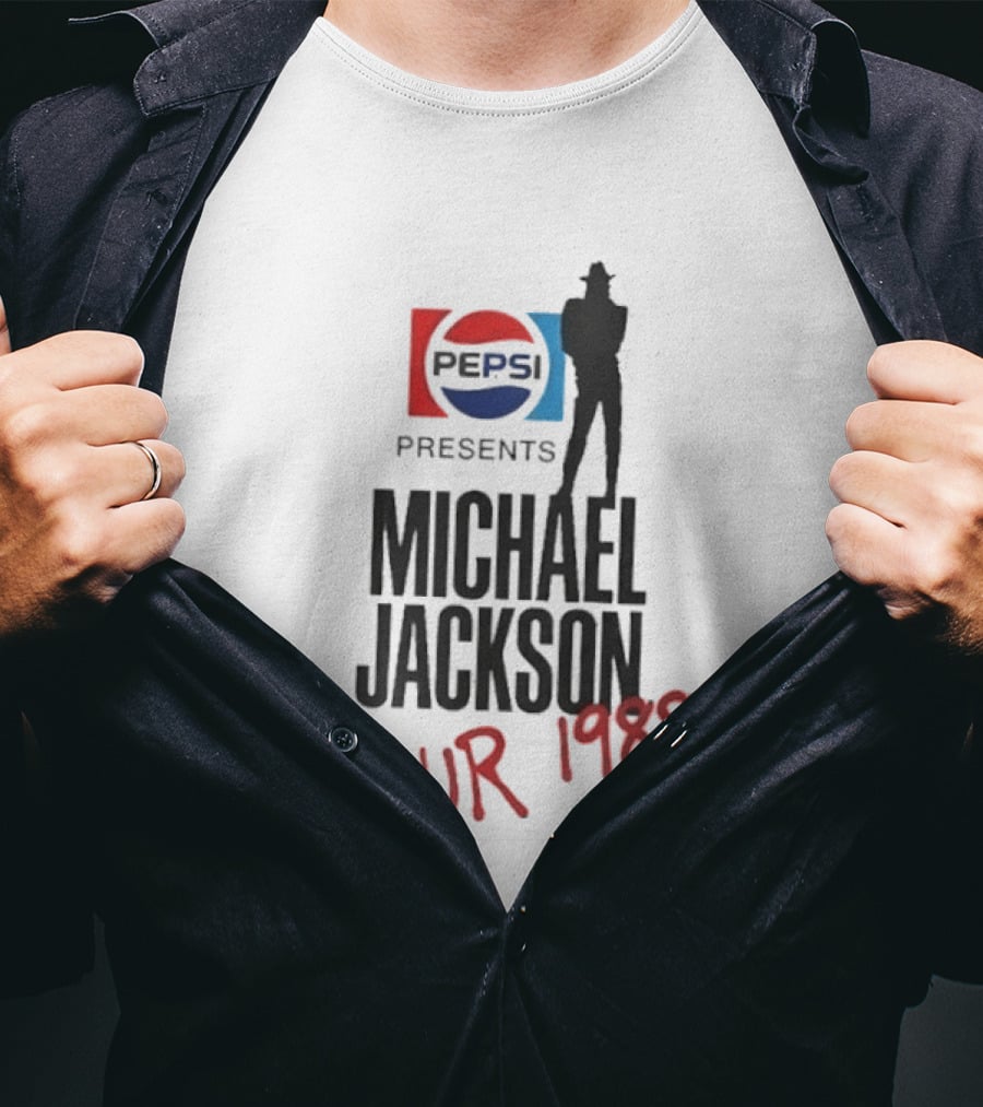 Pepsi Presents Michael Jackson Tour 1988 T-Shirt