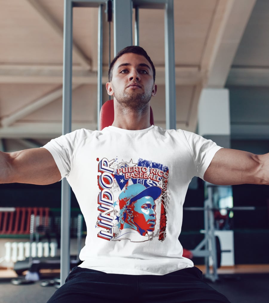 Francisco Lindor Puerto Rico Baseball MLB Player T-Shirt