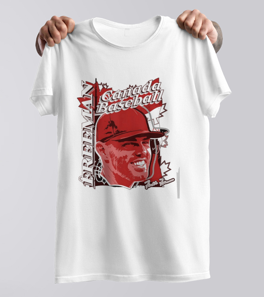 Freddie Freeman Canada Baseball MLB T-Shirt