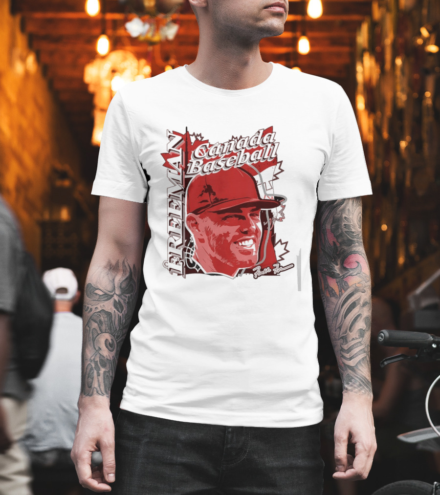 Freddie Freeman Canada Baseball MLB T-Shirt