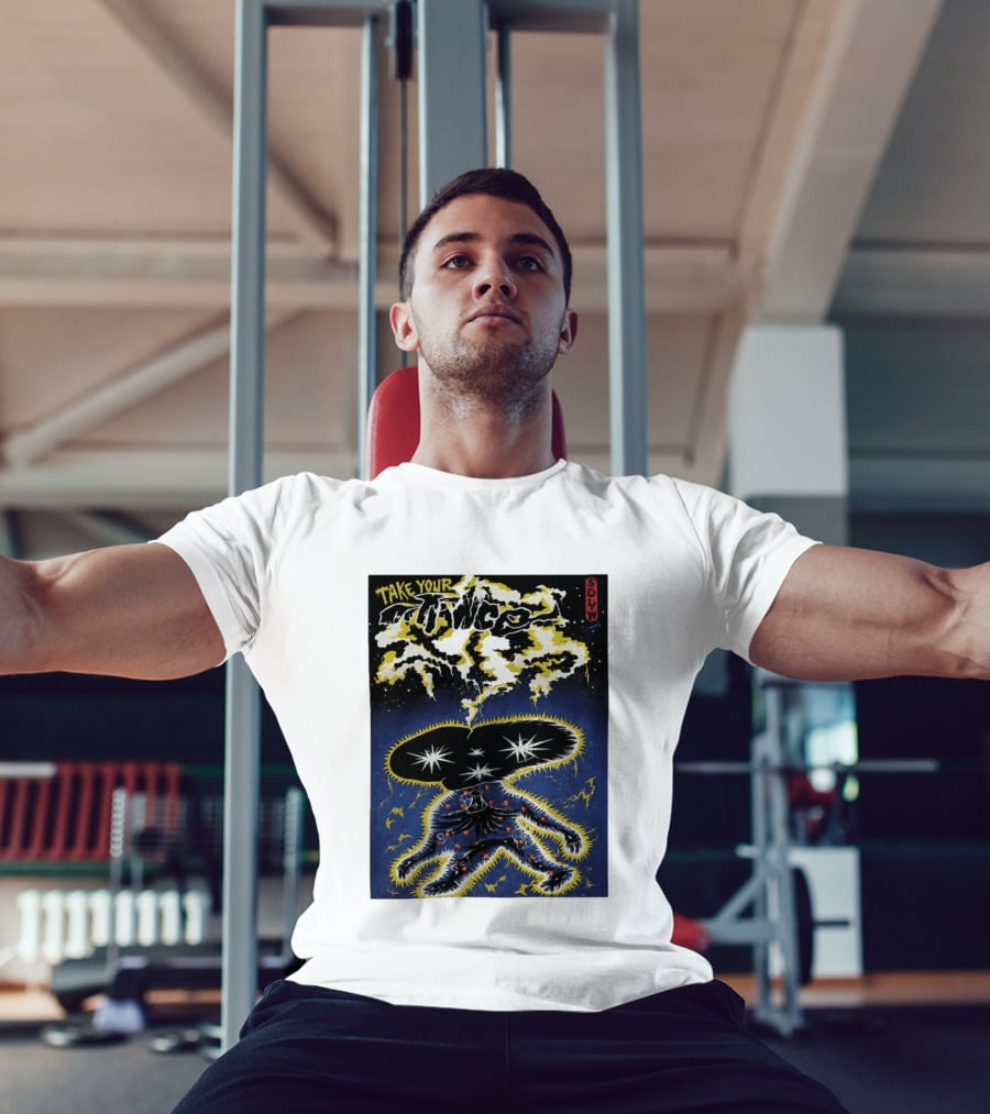 Take Your Chance SLW Electric Cosmic Figure Explosion T-Shirt