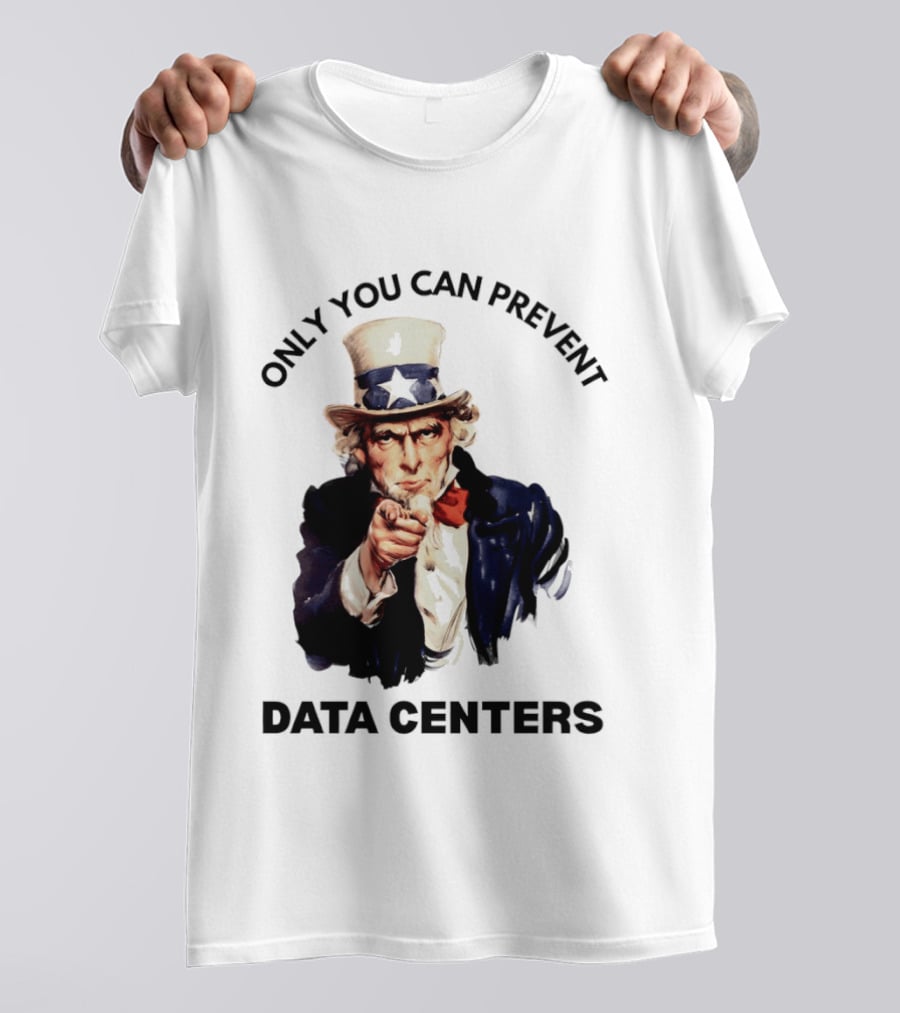Uncle Sam Only You Can Prevent Data Centers Fourth Of July T-Shirt