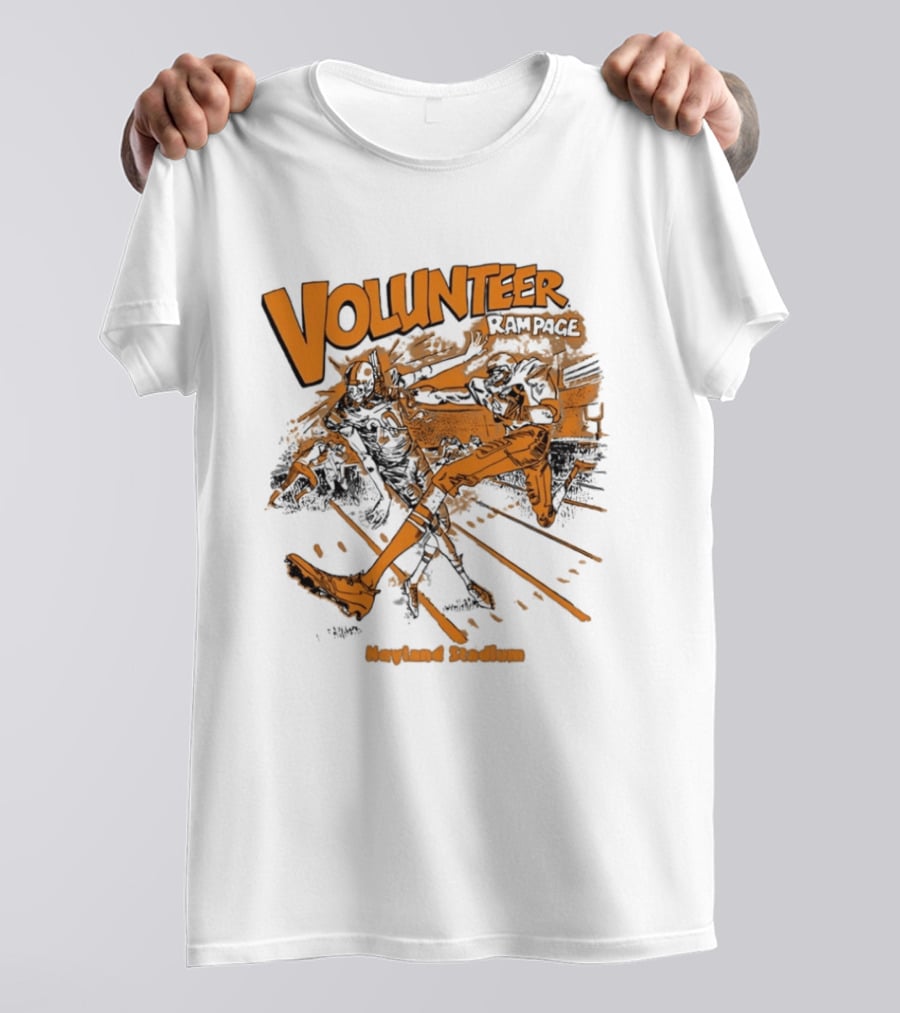 Volunteer Rampage Neyland Stadium Tennessee Volunteers T-Shirt