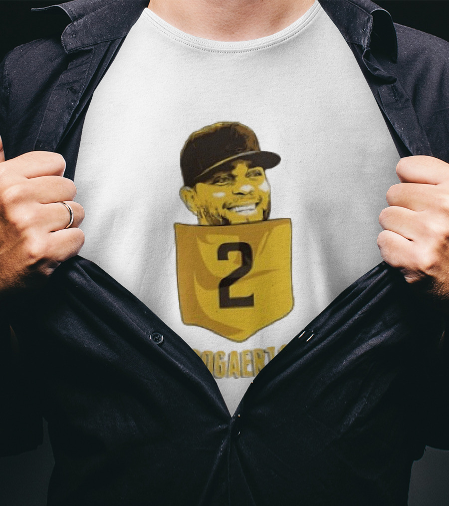 Xander Bogaerts 2 San Diego Padres Baseball MLB Pocket T-Shirt