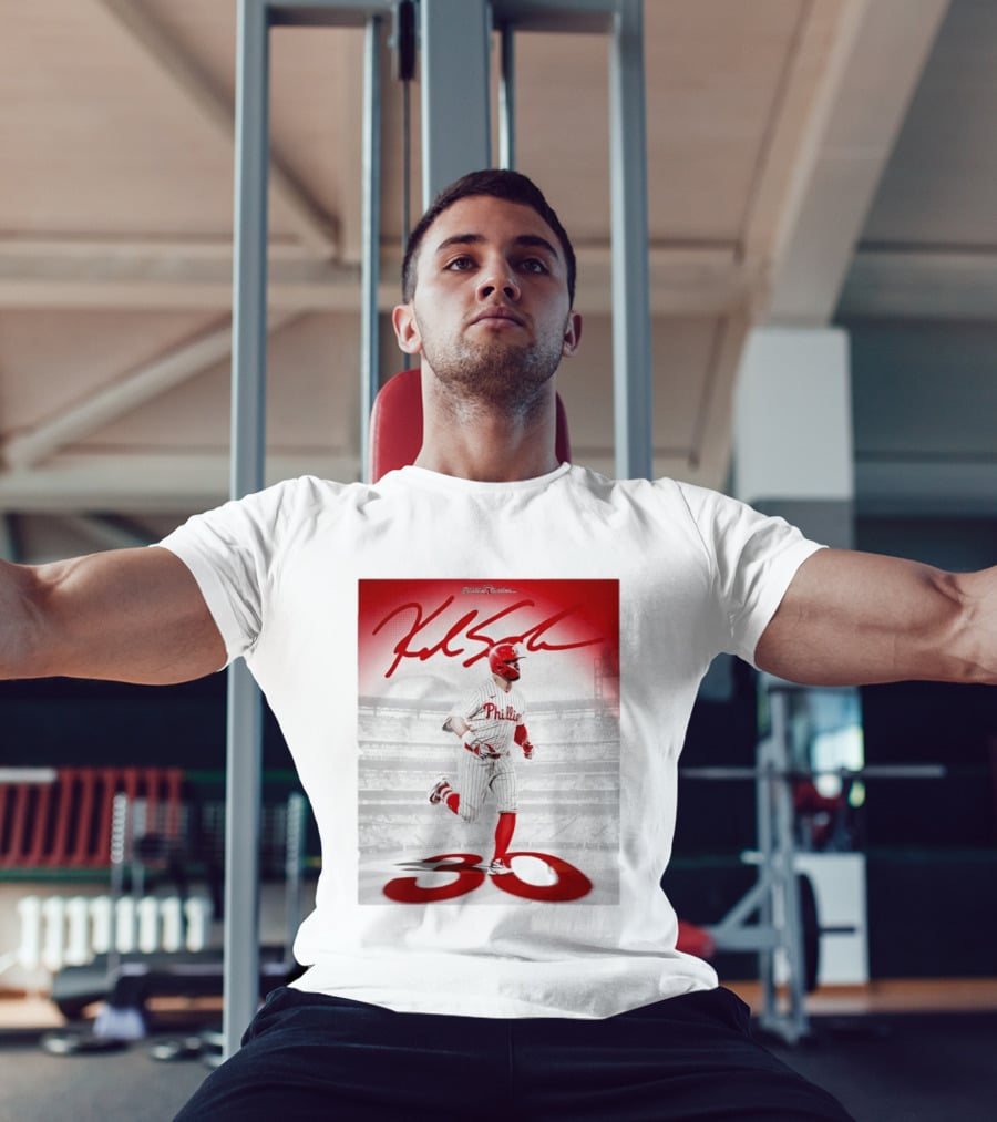 Philadelphia Phillies Kyle Schwarber 30 Home Runs Phillies Stadium T-Shirt
