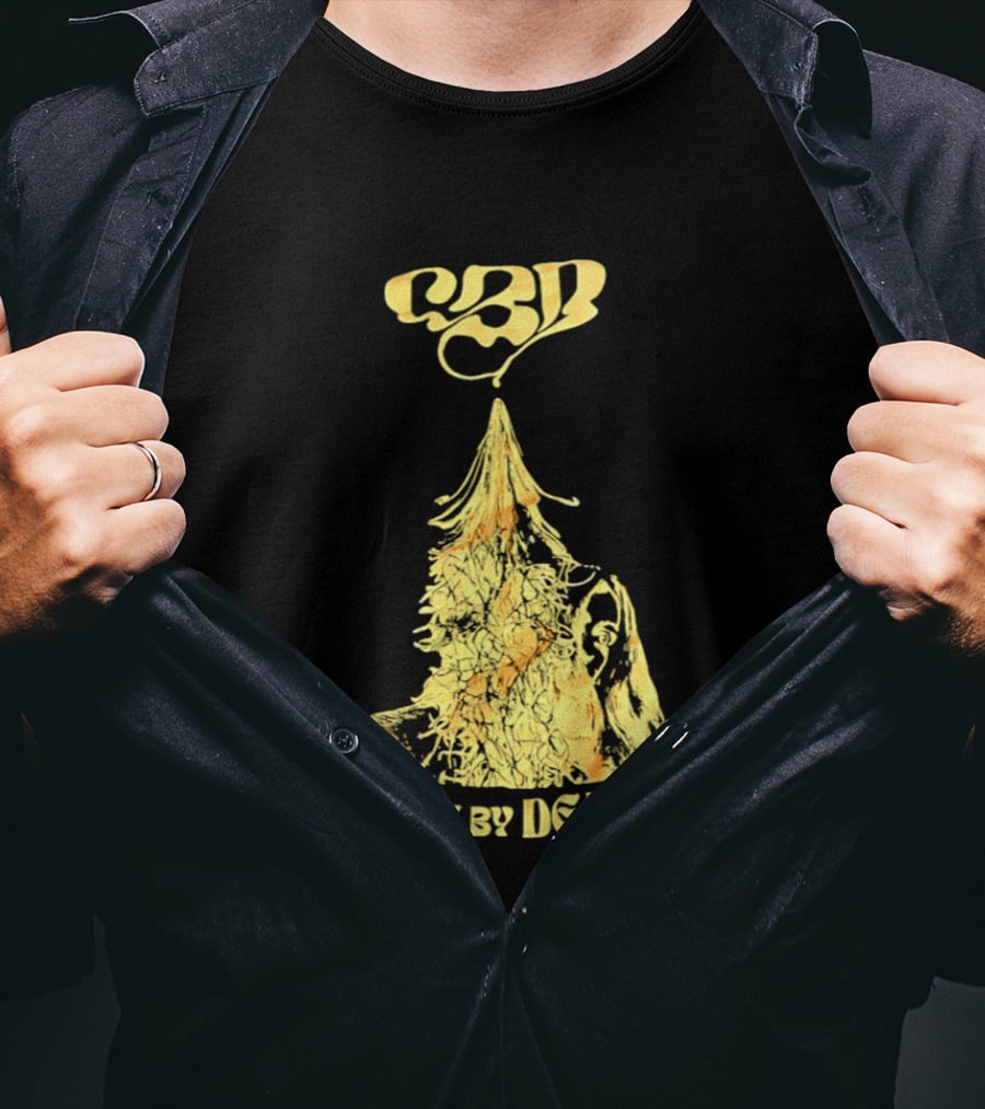CBD Chilling By Death Surreal Dark Humor Extravaganza T-Shirt