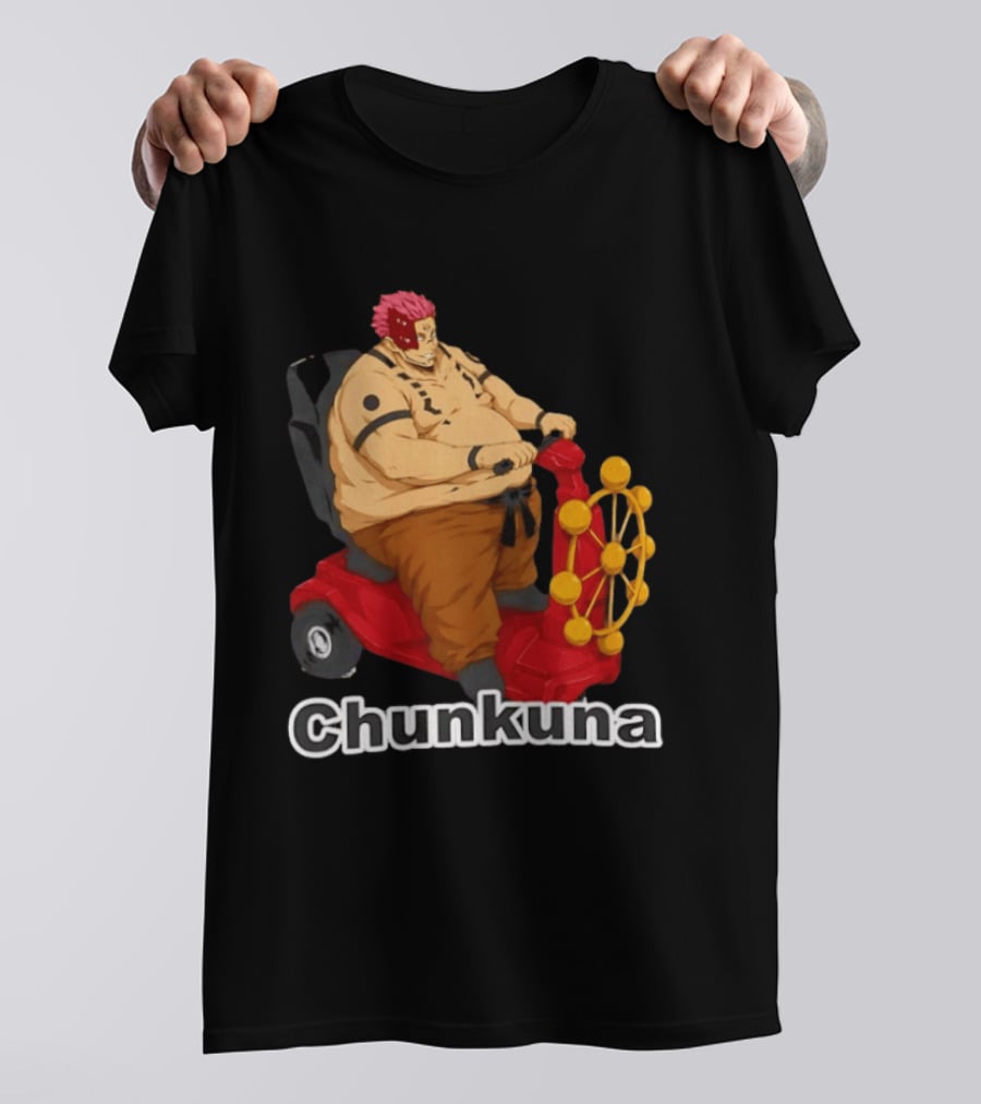 Chunkuna Jujutsu Kaisen Sukuna Parody Anime Manga T-Shirt