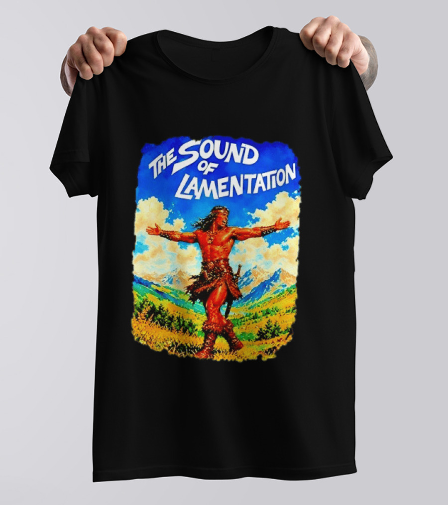 The Sound Of Lamentation Conan The Barbarian Scenic Landscape T-Shirt