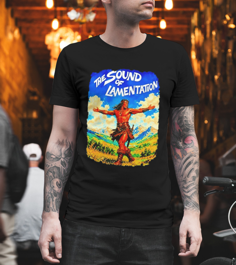 The Sound Of Lamentation Conan The Barbarian Scenic Landscape T-Shirt
