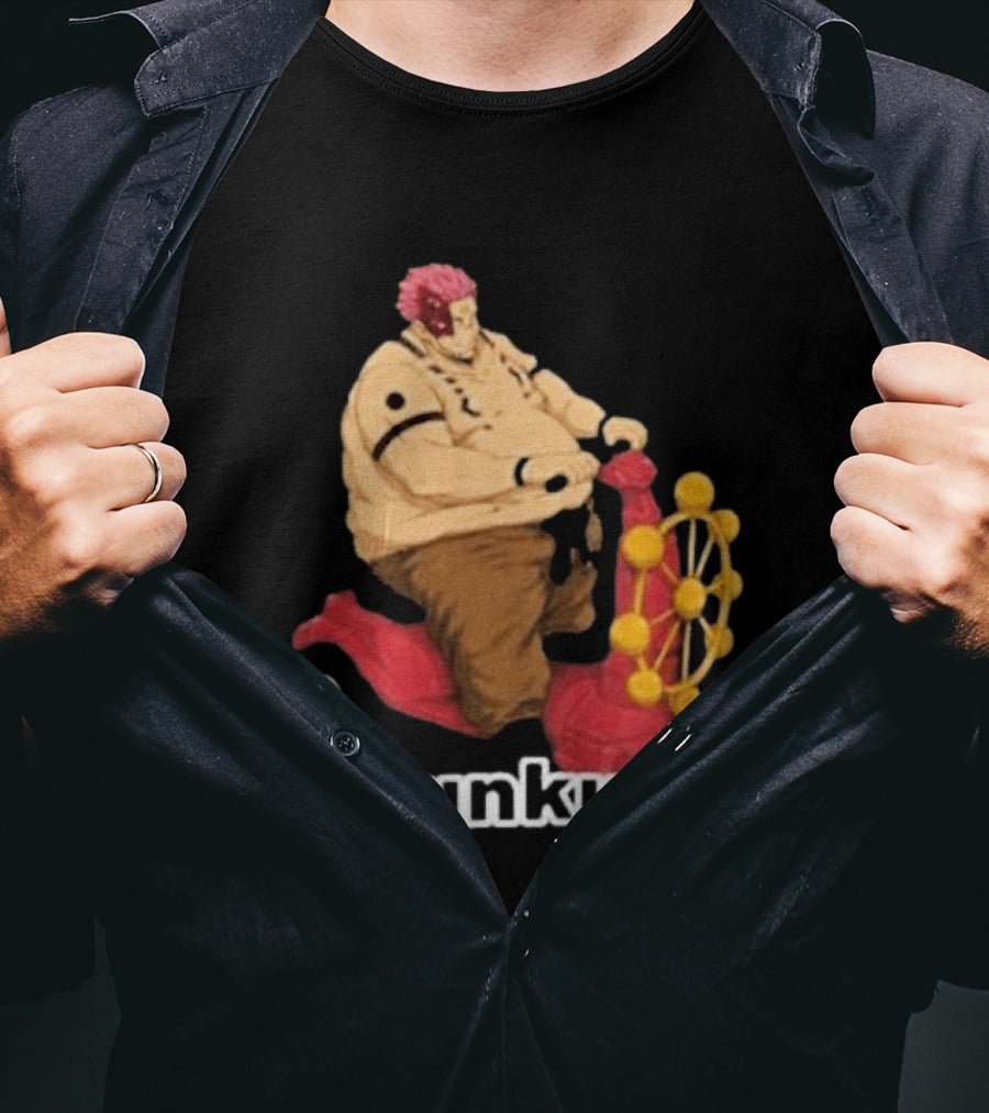 Goofyahhtees Chunkuna Riding Ferris Wheel Machine T-Shirt