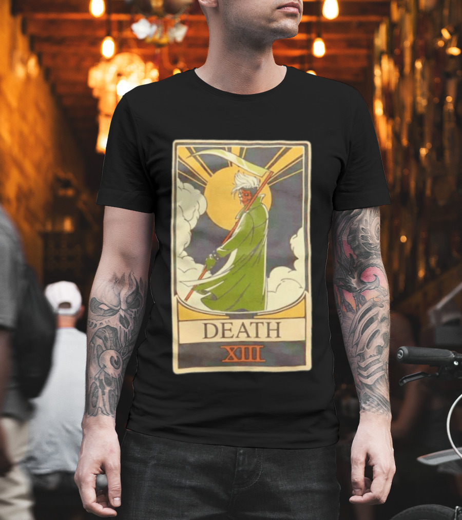Marvel X Men '97 Gambit Tarot Card Death XIII T-Shirt