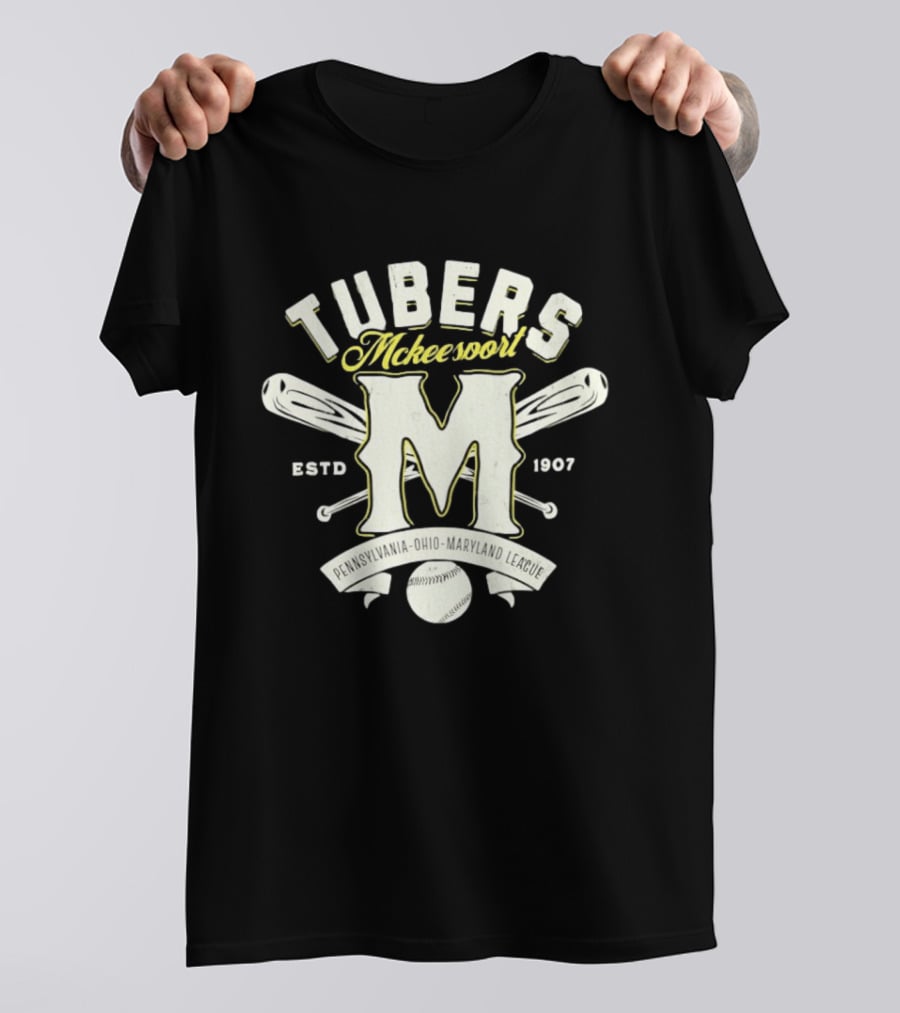 Tubers McKeesport Pennsylvania Ohio Maryland League Estd 1907 T-Shirt