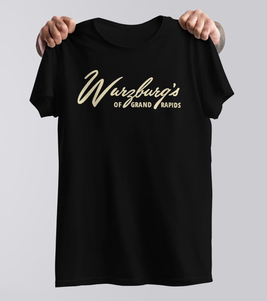 Wurzburg's Of Grand Rapids Classic Script T-Shirt