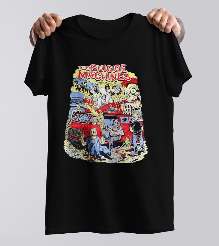 The Suicide Machines Punk Rock Zombie Van Frenzy T-Shirt