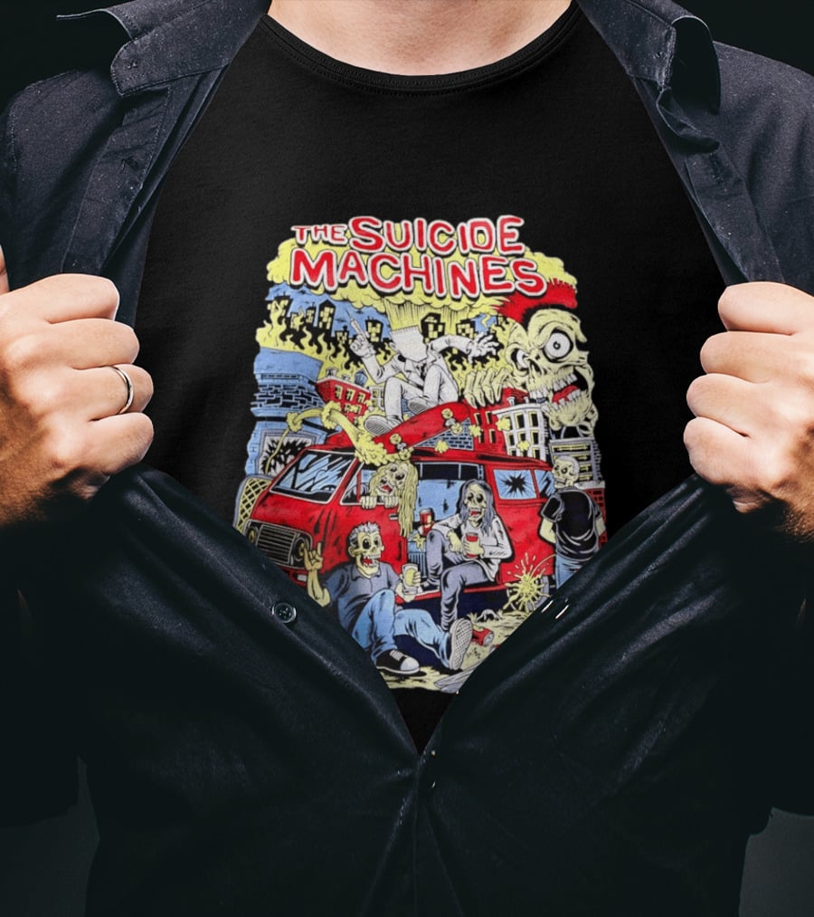 The Suicide Machines Punk Rock Zombie Van Frenzy T-Shirt