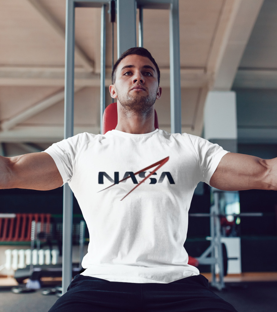 2046 NASA Redesign Ringer T-Shirt