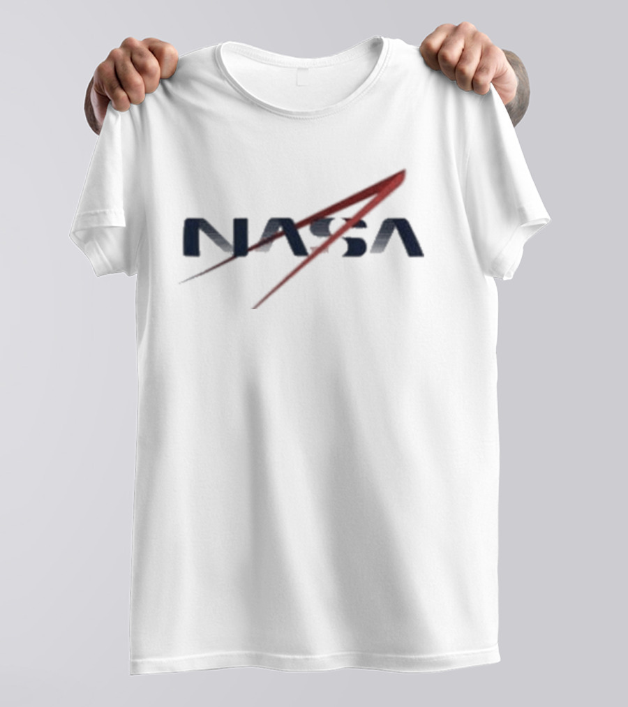 2046 NASA Redesign Ringer T-Shirt