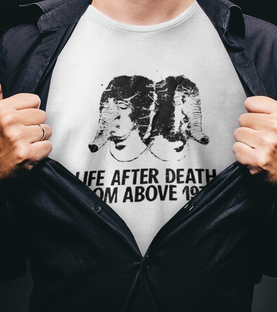 Life After Death From Above 1979 Iconic Album Cover Art With Elephant Trunks T-Shirt